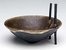 Bowl with Posts, 1973
