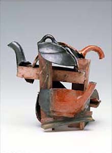 Reconstructed Teapot #3, 1986