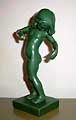 Ipsen figurine with jade glaze Venus Kalipygos by Kai Nielsen, 1910