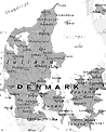 Map of Denmark