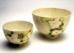 Porcelain bowls by Shannon Garson