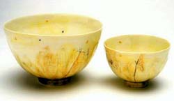 Porcelain bowls by Shannon Garson