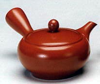 Redware teapot
