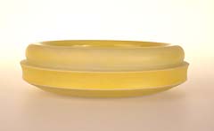 Yellow Porcelain Bowl