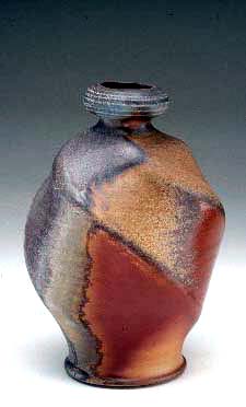 Jack Troy - Torqued Porcelain Bottle of 2002